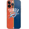 NBA OKC Thunder Split iPhone 14 Pro Skin