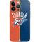 NBA OKC Thunder Split iPhone 15 Pro Skin