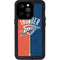 NBA OKC Thunder Split iPhone 14 Pro Waterproof Case