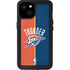 NBA OKC Thunder Split iPhone 15 Plus Waterproof Case