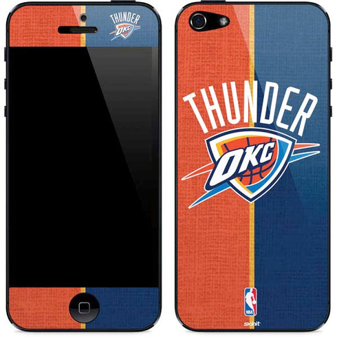 NBA OKC Thunder Split iPhone 5/5s/5SE Skin