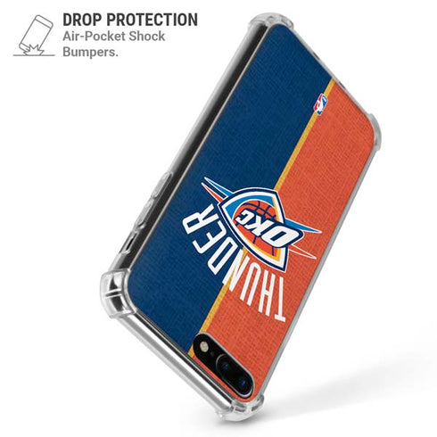 NBA OKC Thunder Split iPhone 7/8 Plus Clear Case