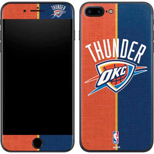 NBA OKC Thunder Split iPhone 7 Plus Skin