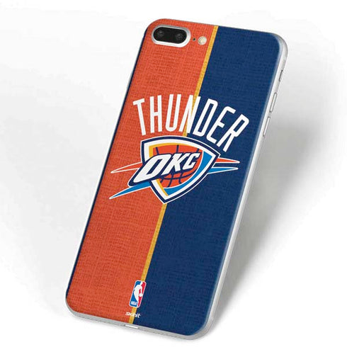 NBA OKC Thunder Split iPhone 7 Plus Skin