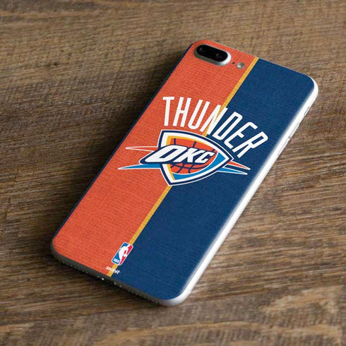 NBA OKC Thunder Split iPhone 7 Plus Skin