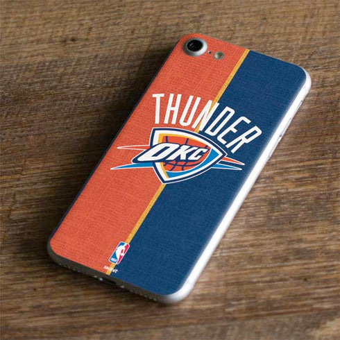 NBA OKC Thunder Split iPhone 7 Skin