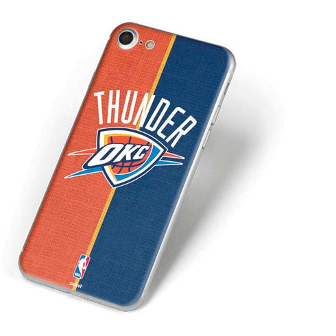 NBA OKC Thunder Split iPhone 8 Skin
