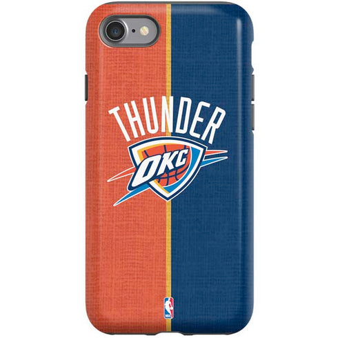 NBA OKC Thunder Split iPhone SE (2nd & 3rd Gen) Pro Case