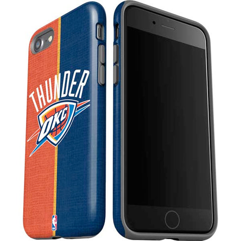 NBA OKC Thunder Split iPhone SE (2nd & 3rd Gen) Pro Case