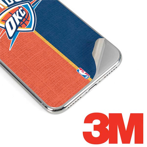 NBA OKC Thunder Split iPhone XR Skin