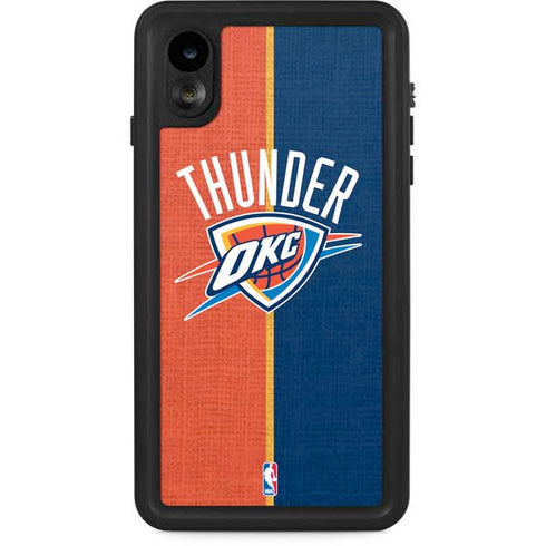NBA OKC Thunder Split iPhone XR Waterproof Case