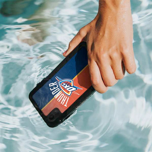 NBA OKC Thunder Split iPhone XR Waterproof Case
