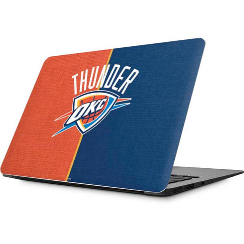 NBA OKC Thunder Split Apple MacBook Skin