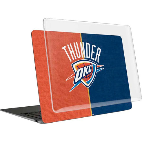 NBA OKC Thunder Split MacBook Air 13in M1 (2021) Case plus Skin