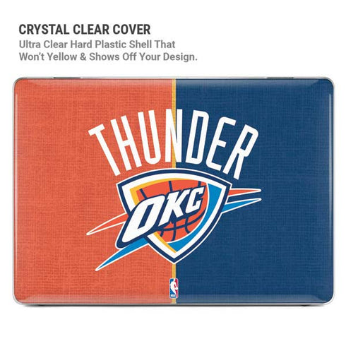 NBA OKC Thunder Split MacBook Air 15in (2023-2025) Case plus Skin