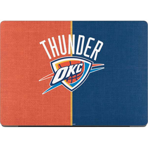 NBA OKC Thunder Split MacBook Pro 14in (2021-24) Skin