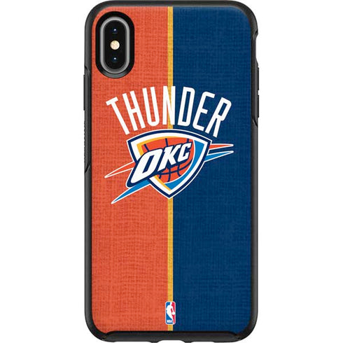 NBA OKC Thunder Split Otterbox Symmetry iPhone Skin