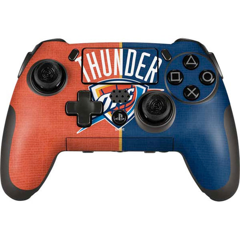 NBA OKC Thunder Split PlayStation Scuf Vantage 2 Controller Skin