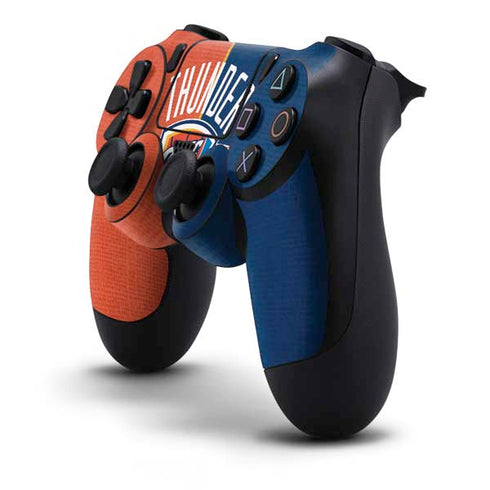 NBA OKC Thunder Split PS4 Controller Skin