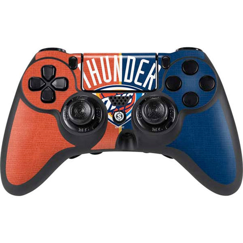 NBA OKC Thunder Split PS4/PC SCUF Impact Controller Skin