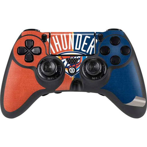 NBA OKC Thunder Split PS4/PC SCUF Impact Controller Skin