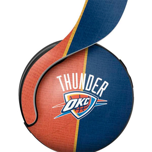 NBA OKC Thunder Split PULSE 3D Wireless Headset for PS5 Skin
