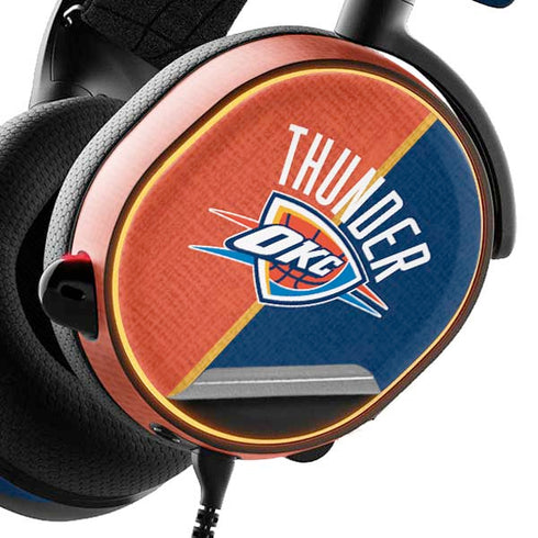 NBA OKC Thunder Split SteelSeries Arctis 3 Skin