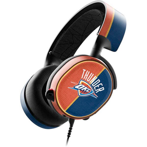 NBA OKC Thunder Split SteelSeries Arctis 5 Skin