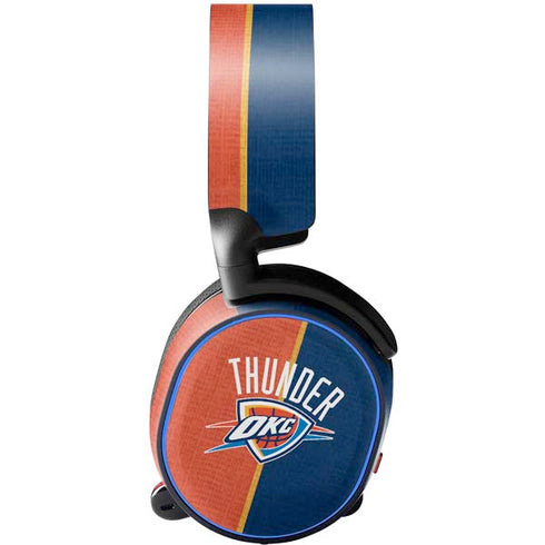 NBA OKC Thunder Split SteelSeries Arctis 5 Skin