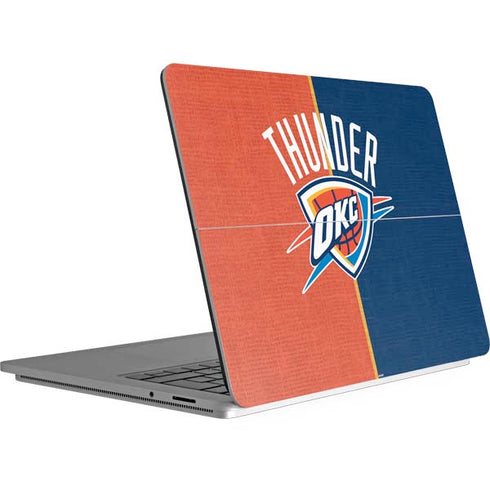 NBA OKC Thunder Split Surface Laptop Studio Skin