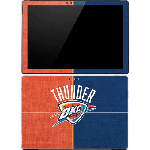 NBA OKC Thunder Split Surface Pro 4 Skin