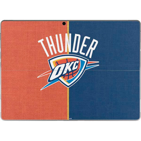 NBA OKC Thunder Split Surface Pro 8 Skin