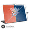 NBA OKC Thunder Split Universal Laptop 15in (12.2 x 8.8in) Skin