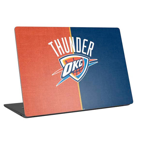 NBA OKC Thunder Split Universal Laptop 18in (14.6 x 10.6in) Skin