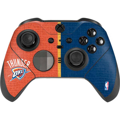 NBA OKC Thunder Split Xbox Elite Wireless Controller Series 2 Skin