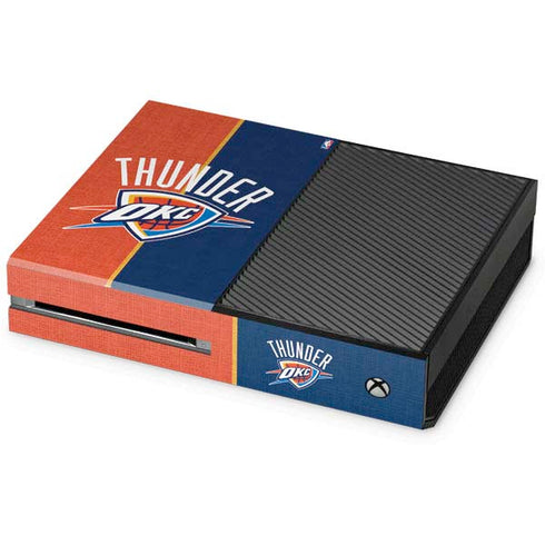 NBA OKC Thunder Split Xbox One Console Skin