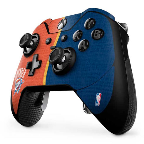 NBA OKC Thunder Split Xbox One Elite Controller Skin