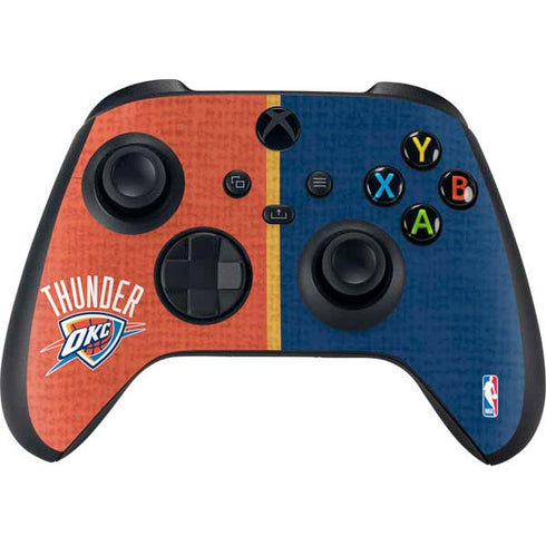 NBA OKC Thunder Split Xbox Series X Controller Skin