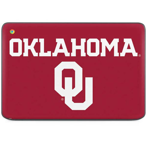 University of Oklahoma Basketball HP Chromebook Skin