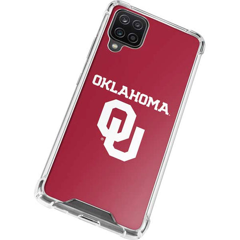 University of Oklahoma Basketball Galaxy A12 Clear Case
