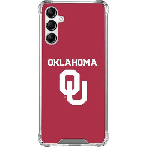 University of Oklahoma Basketball Galaxy A14 5G Clear Case