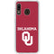 University of Oklahoma Basketball Galaxy A20 Clear Case