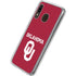University of Oklahoma Basketball Galaxy A20 Clear Case