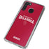 University of Oklahoma Basketball Galaxy A21 Clear Case
