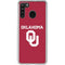 University of Oklahoma Basketball Galaxy A21 Clear Case