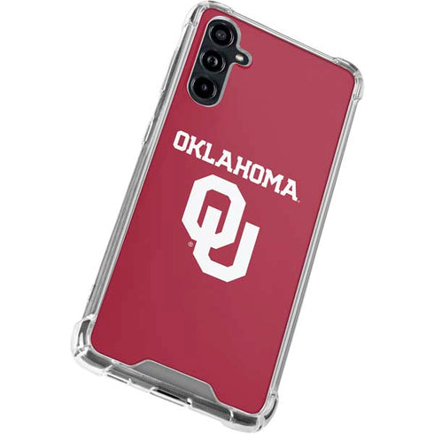 University of Oklahoma Basketball Galaxy A54 5G Clear Case