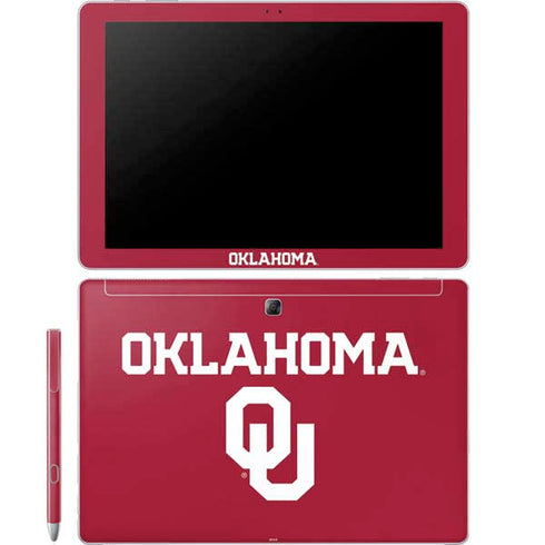 University of Oklahoma Basketball Galaxy Book 12in Skin