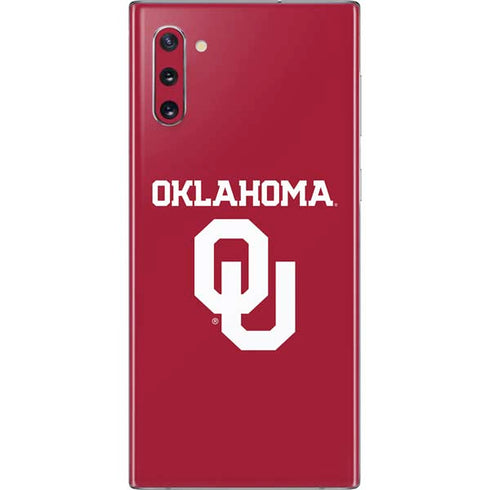 University of Oklahoma Basketball Galaxy Note 10 Skin