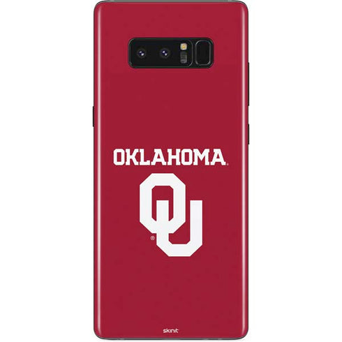University of Oklahoma Basketball Galaxy Note 8 Skin