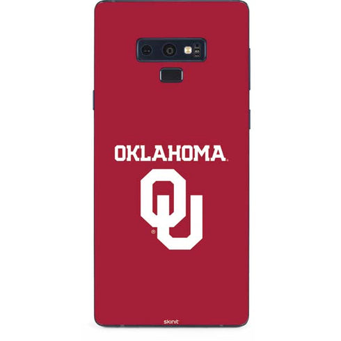 University of Oklahoma Basketball Galaxy Note 9 Skin